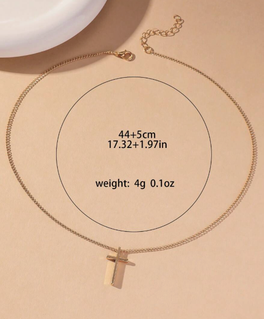 Simplicity Cross Necklace